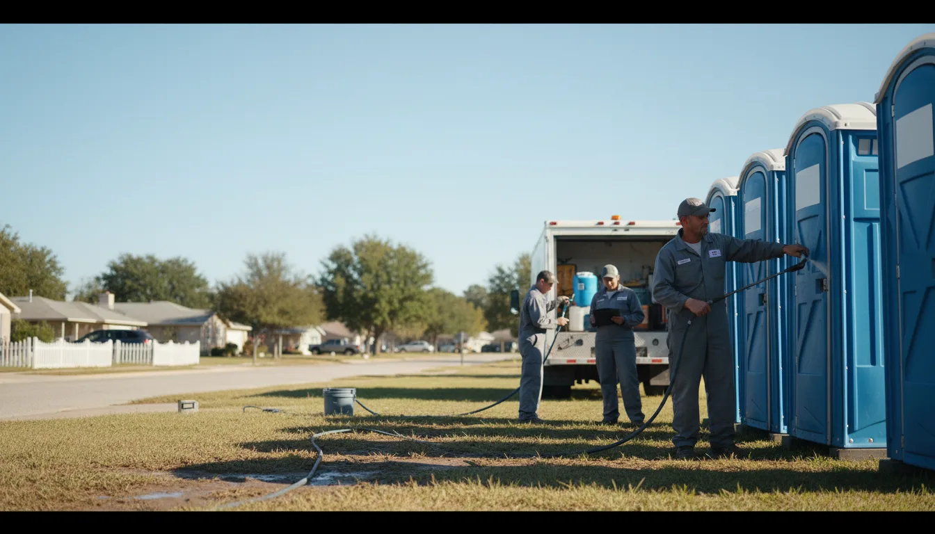 Long-Term Portable Toilet Rental in Coffeyville, KS near me